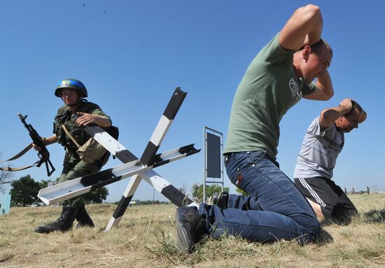 Operational Group of Russian Forces trains in Transnistria