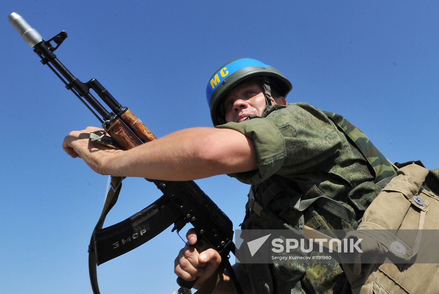 Operational Group of Russian Forces trains in Transnistria
