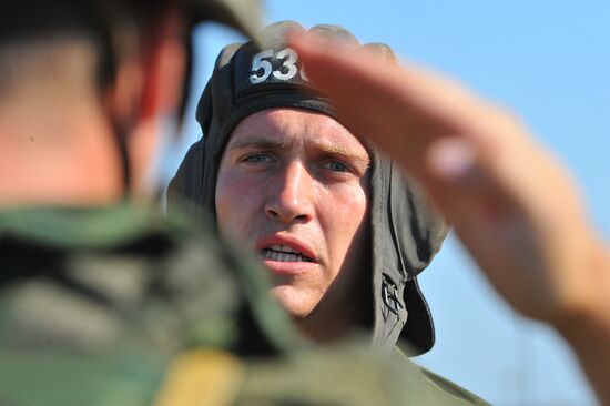 Russian forces operational group in Transnistria hold exercises