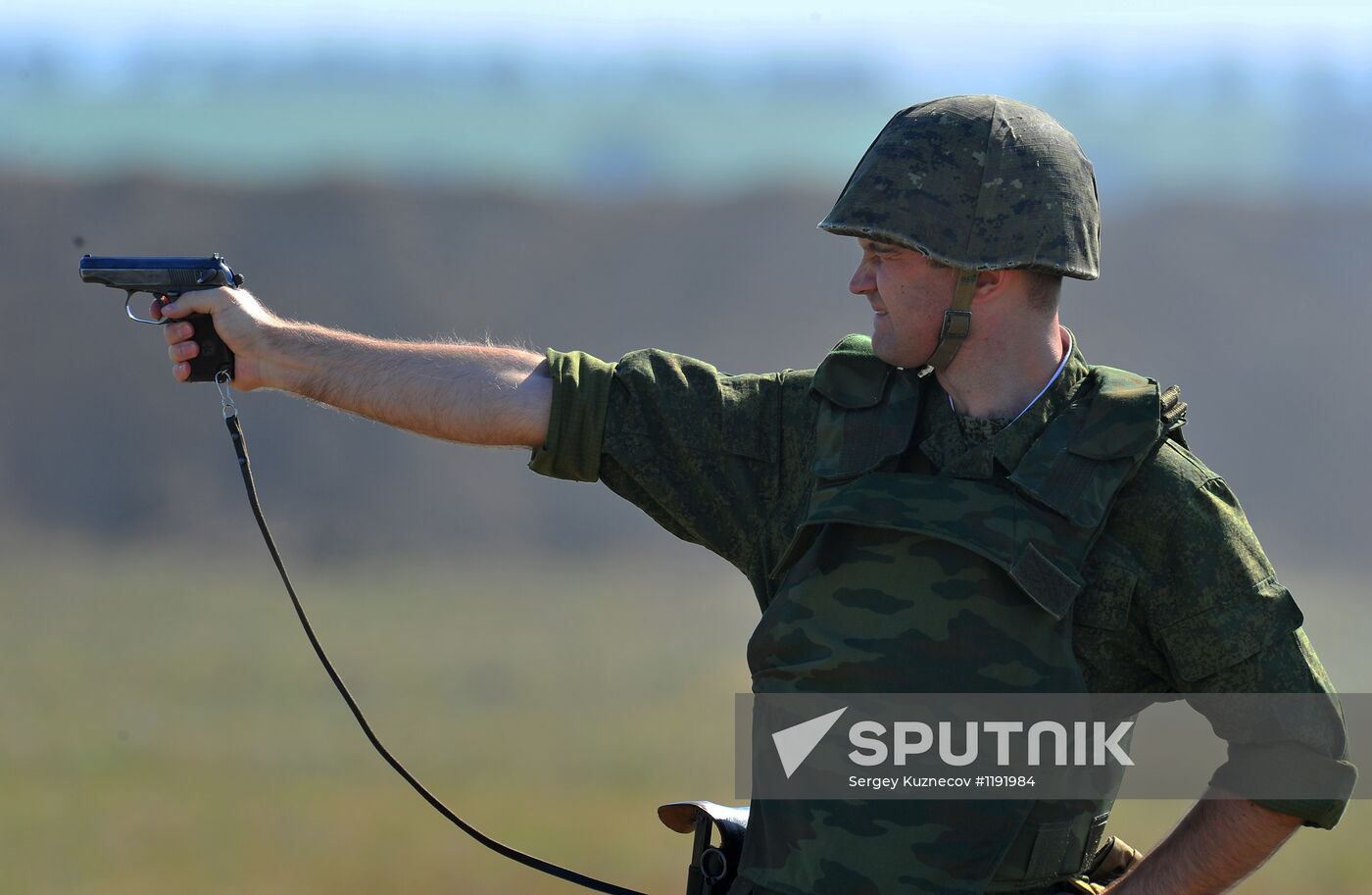 Russian forces operational group in Transnistria hold exercises