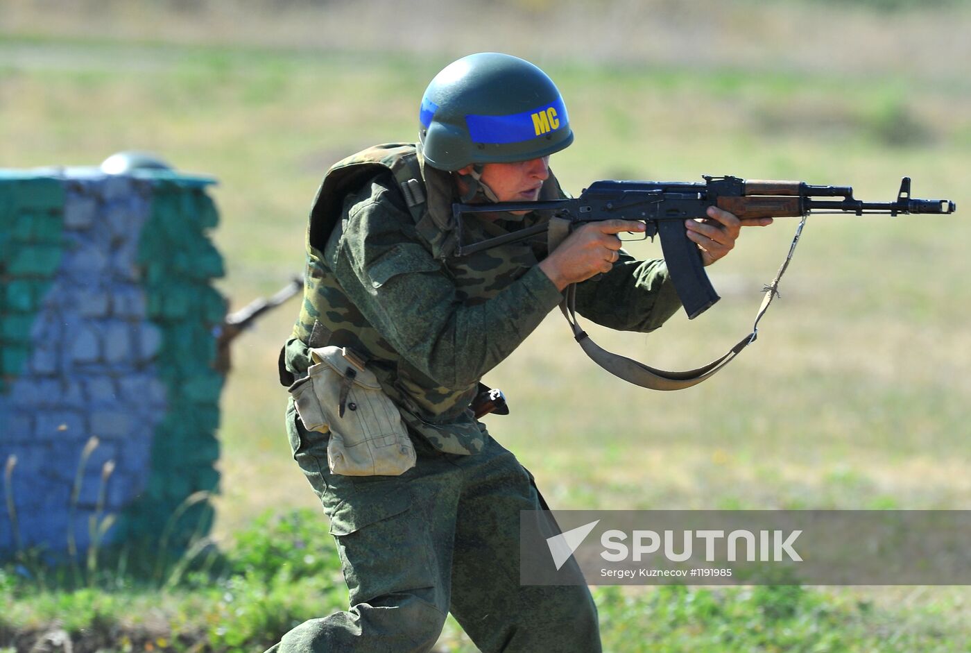 Russian forces operational group in Transnistria hold exercises