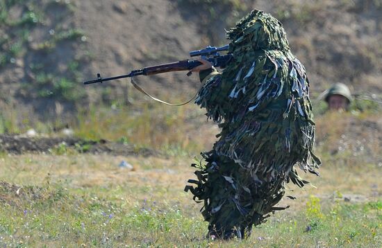 Russian forces operational group in Transnistria hold exercises