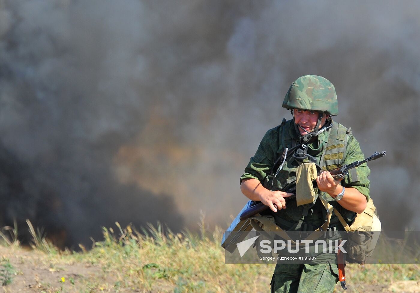 Russian forces operational group in Transnistria hold exercises