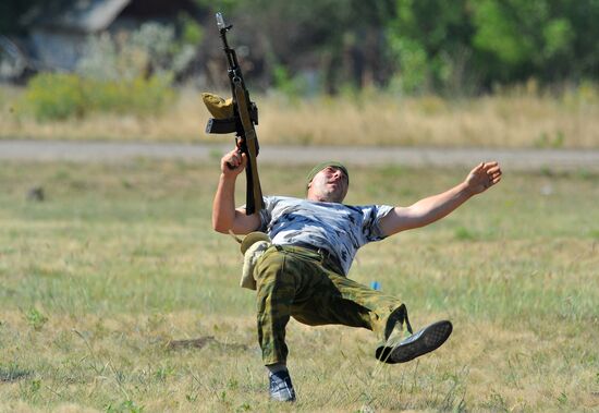 Russian forces operational group in Transnistria hold exercises