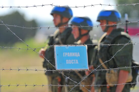 Russian forces operational group in Transnistria hold exercises