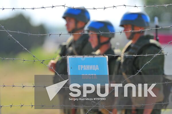 Russian forces operational group in Transnistria hold exercises