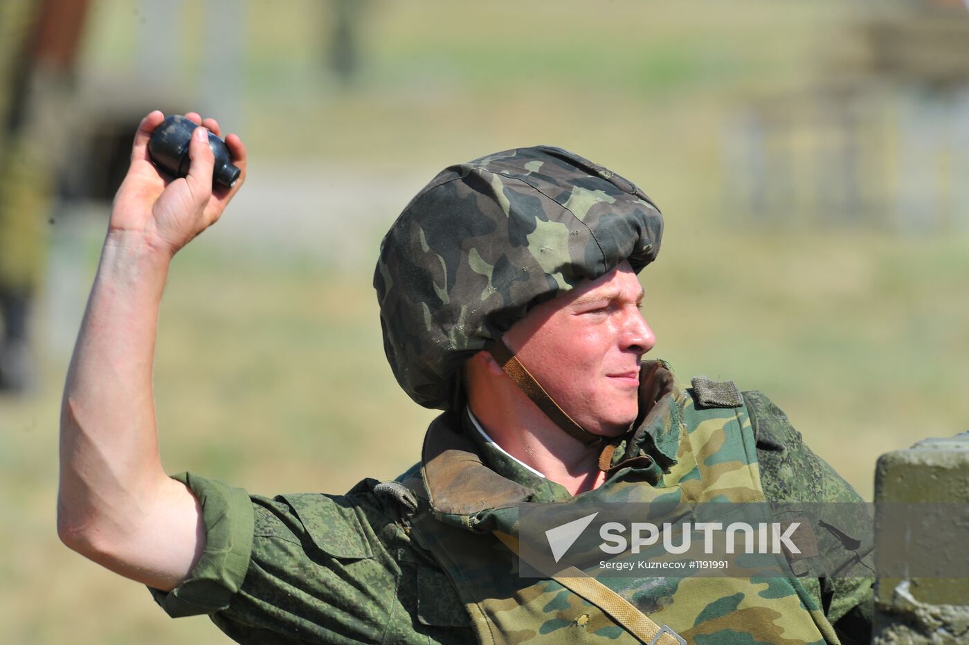 Russian forces operational group in Transnistria hold exercises