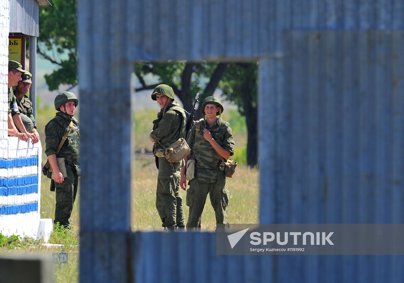 Russian forces operational group in Transnistria hold exercises