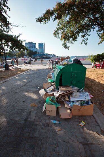 Environmental crisis in Sevastopol