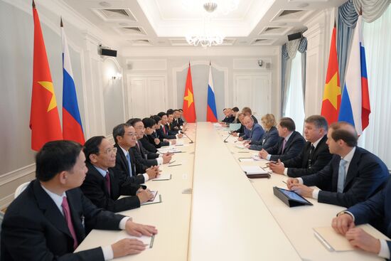 President Putin meets with Truong Tan Sang