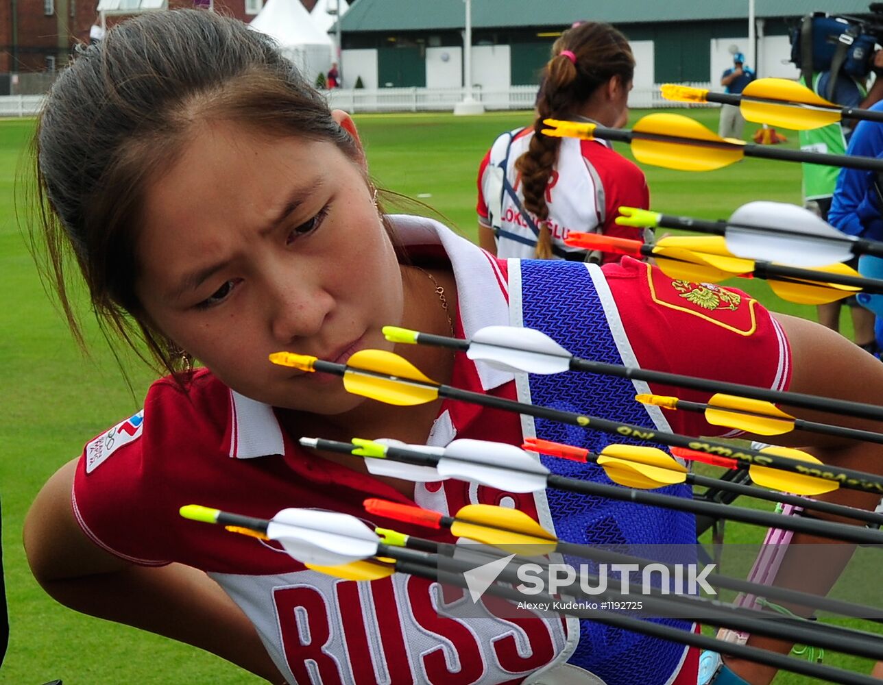 2012 Summer Olympics. Archery. Qualifying rounds