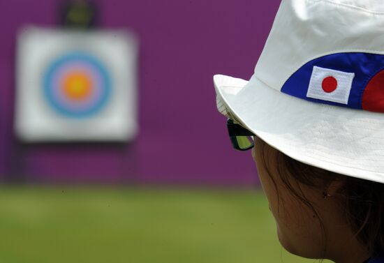 2012 Summer Olympics. Archery. Qualifying rounds