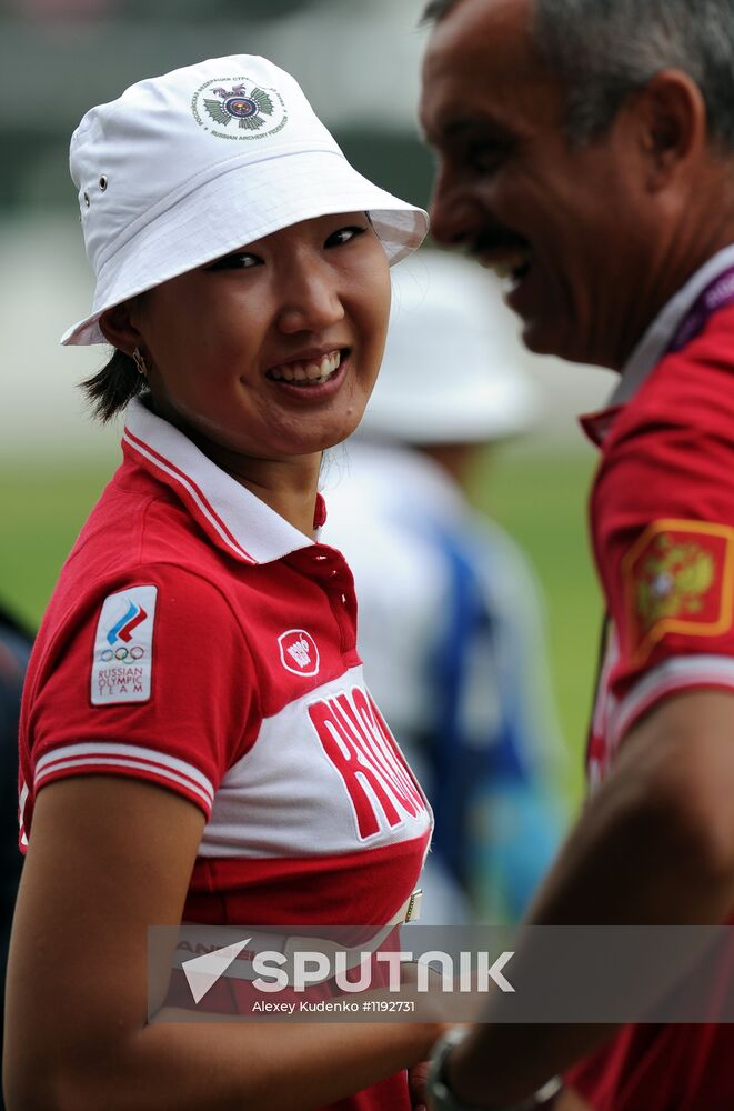 2012 Summer Olympics. Archery. Qualifying rounds