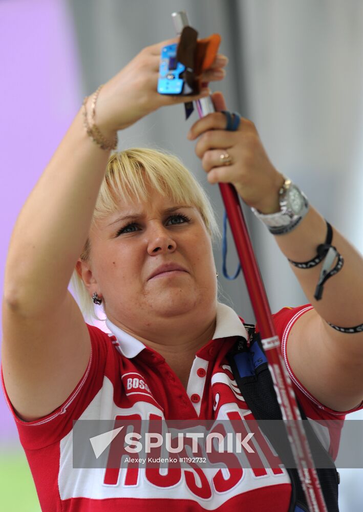 2012 Summer Olympics. Archery. Qualifying rounds