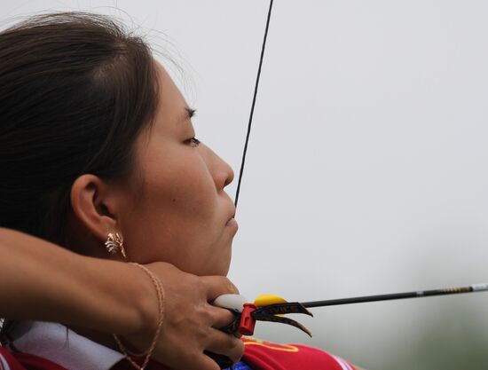 2012 Summer Olympics. Archery. Qualifying rounds