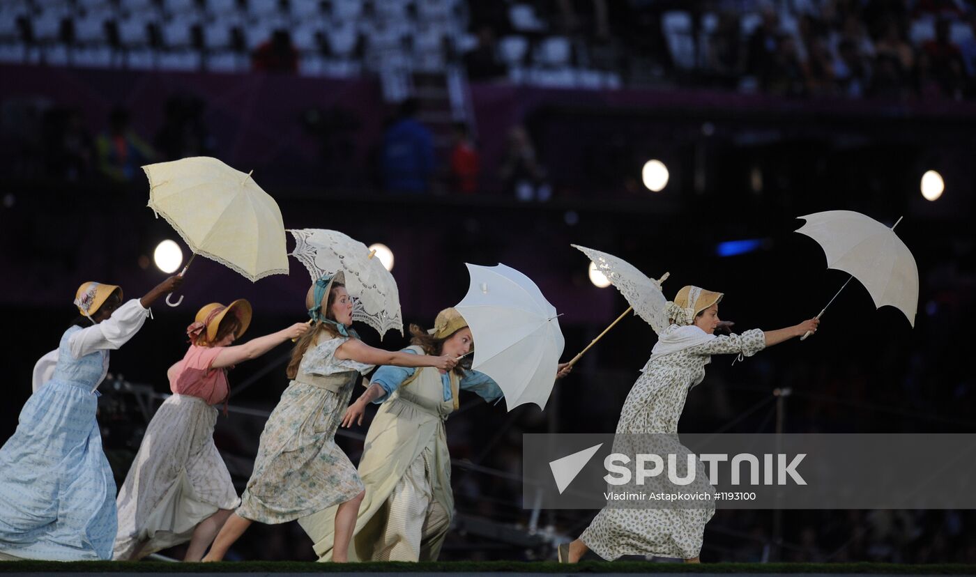 2012 Olympic Games. Opening ceremony