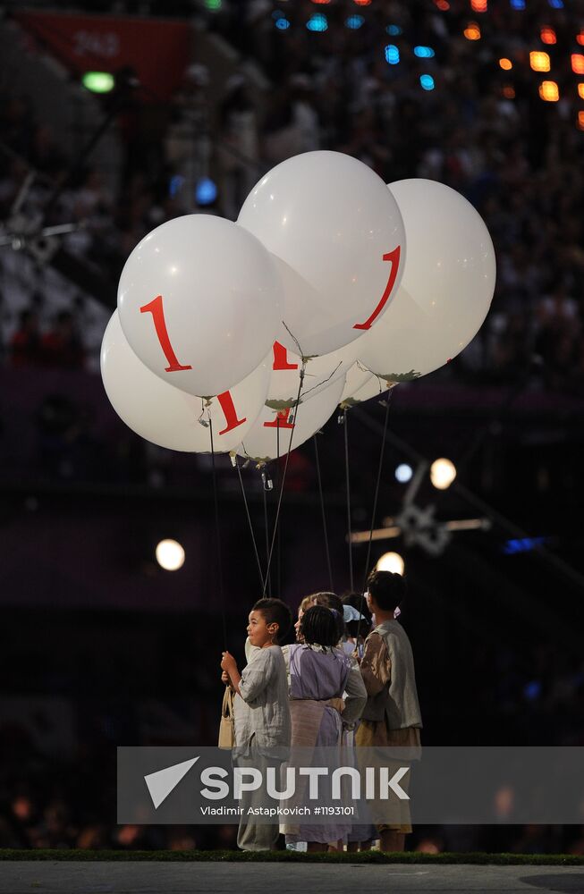 2012 Olympic Games. Opening ceremony