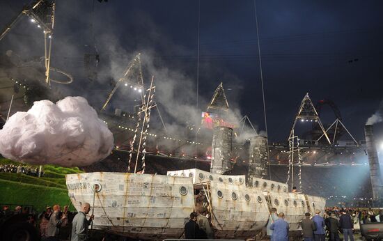 2012 Olympic Games. Opening ceremony