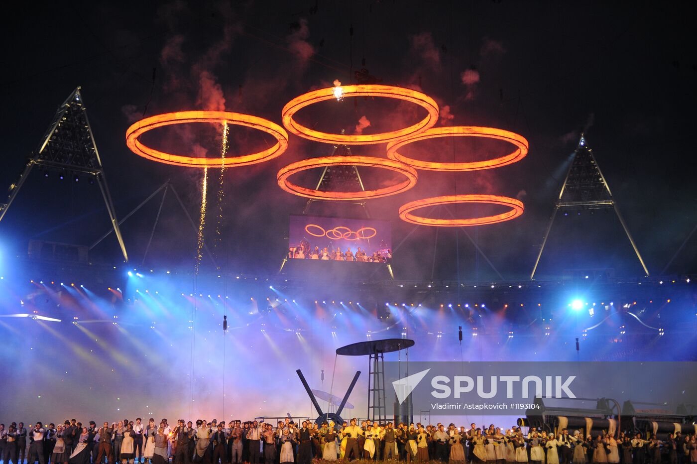 2012 Olympic Games. Opening ceremony