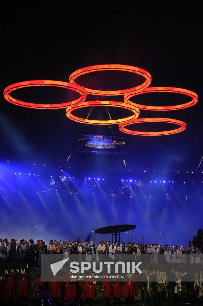 2012 Olympic Games. Opening ceremony