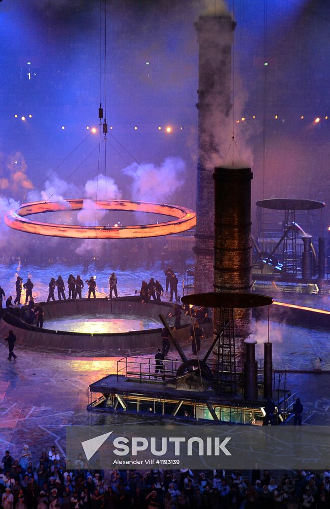 2012 Olympic Games. Opening ceremony