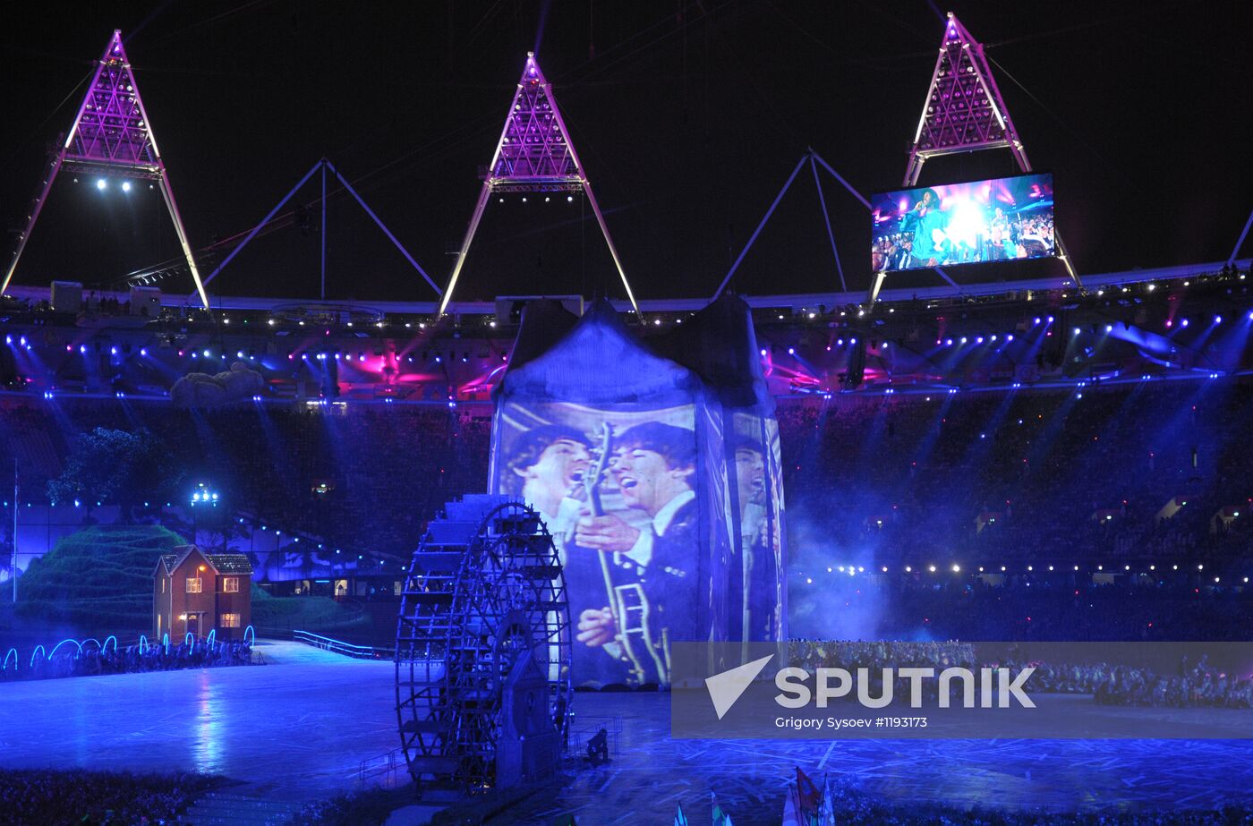 2012 Olympic Games. Opening ceremony