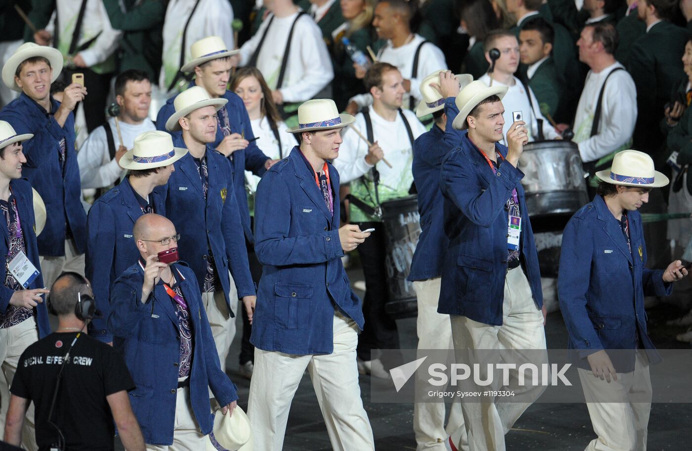 2012 Olympic Games. Opening ceremony