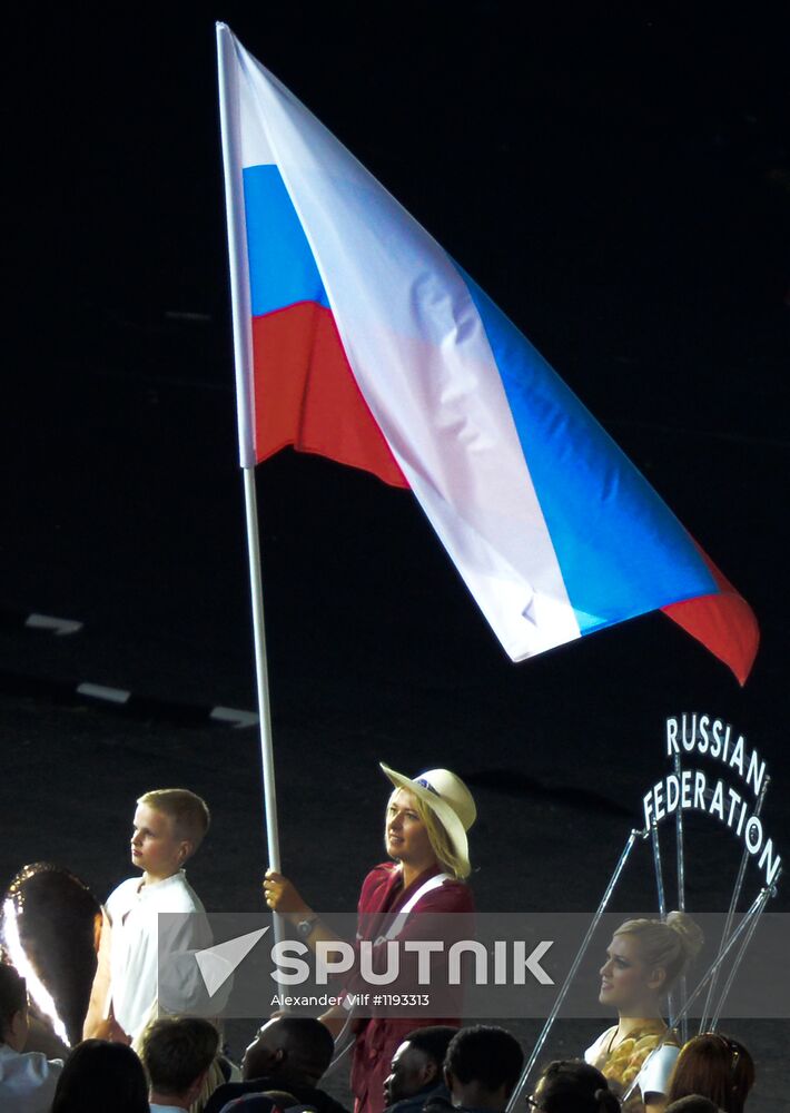 2012 Olympic Games. Opening ceremony