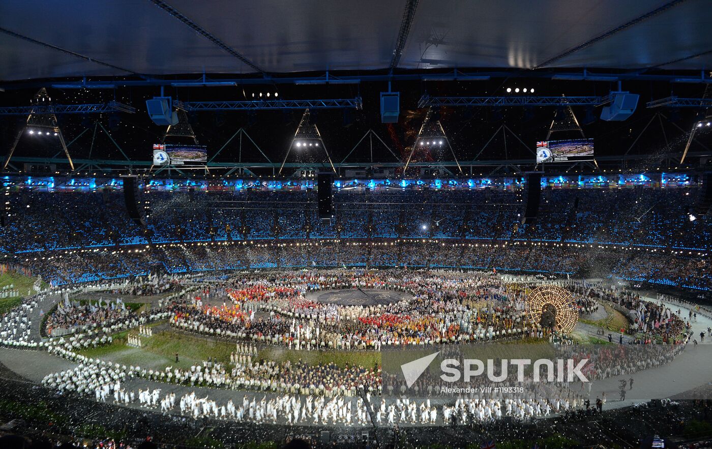 2012 Olympic Games. Opening ceremony