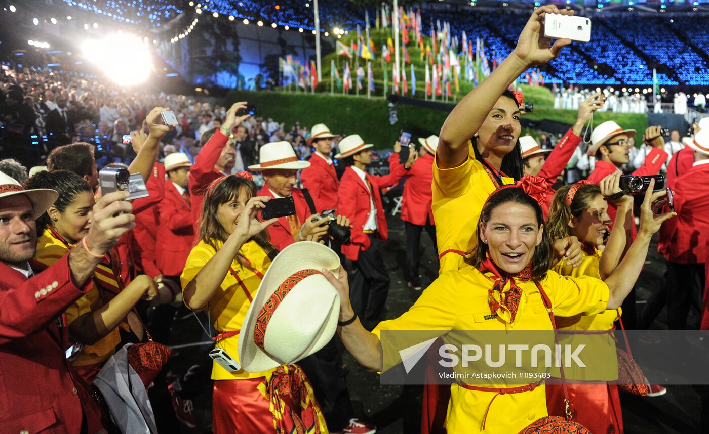 2012 Olympic Games. Opening ceremony