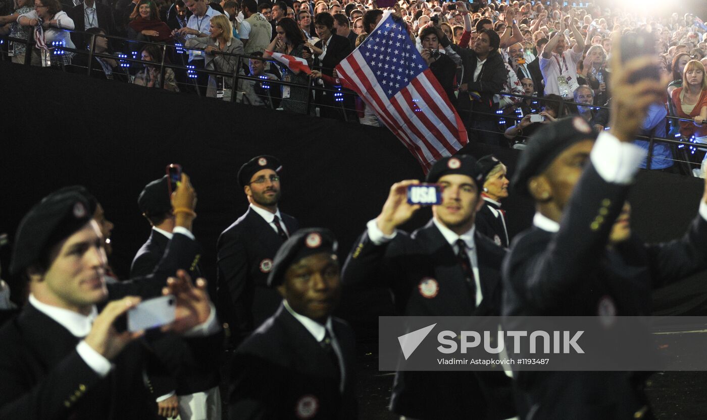 2012 Olympic Games. Opening ceremony