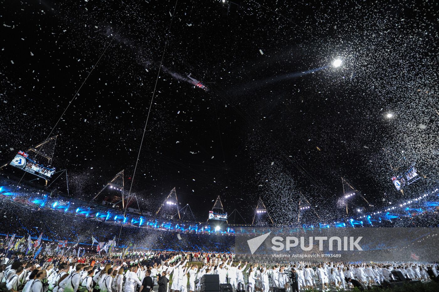 2012 Olympic Games. Opening ceremony