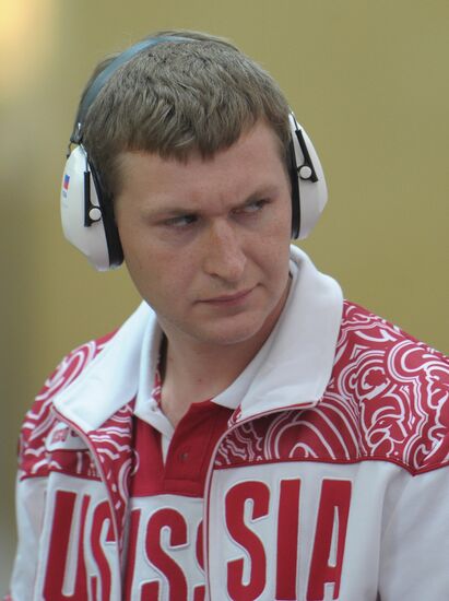 Olympics 2012 Air Pistol Shooting. Men