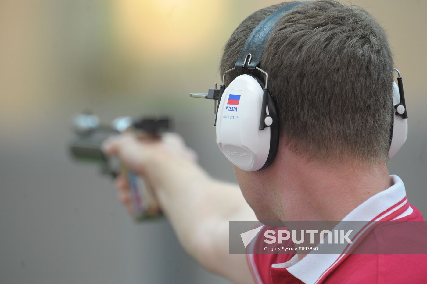 Olympics 2012 Air Pistol Shooting. Men