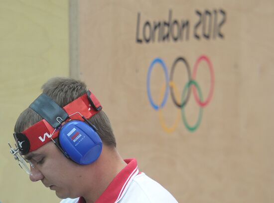 Olympics 2012 Air Pistol Shooting. Men