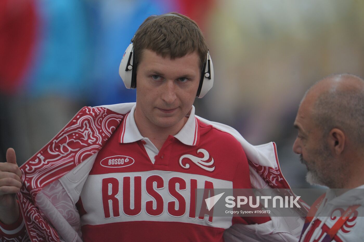 2012 Summer Olympics. Shooting. Air pistol. Men