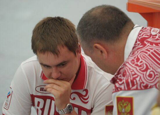 2012 Summer Olympics. Shooting. Air pistol. Men