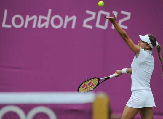 2012 Olympics. Tennis. Day One