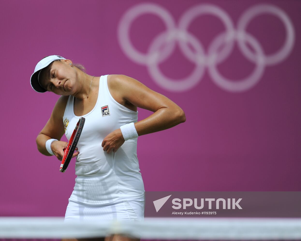 2012 Olympics. Tennis. Day One