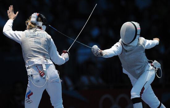 Olympics 2012 Fencing. Rapier. Women