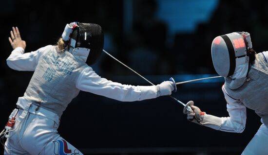 Olympics 2012 Fencing. Rapier. Women