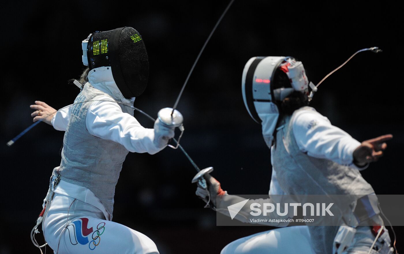 Olympics 2012 Fencing. Rapier. Women
