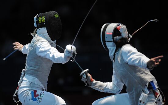 Olympics 2012 Fencing. Rapier. Women