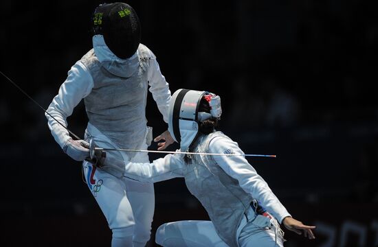 Olympics 2012 Fencing. Rapier. Women