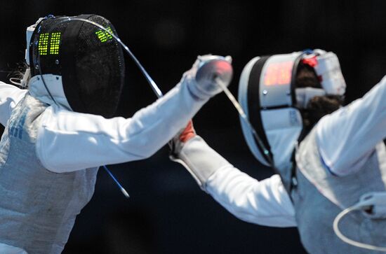 Olympics 2012 Fencing. Rapier. Women
