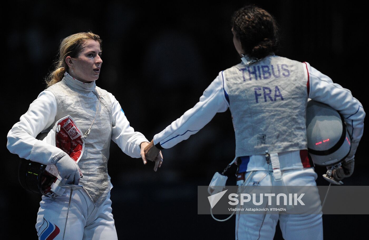 Olympics 2012 Fencing. Rapier. Women