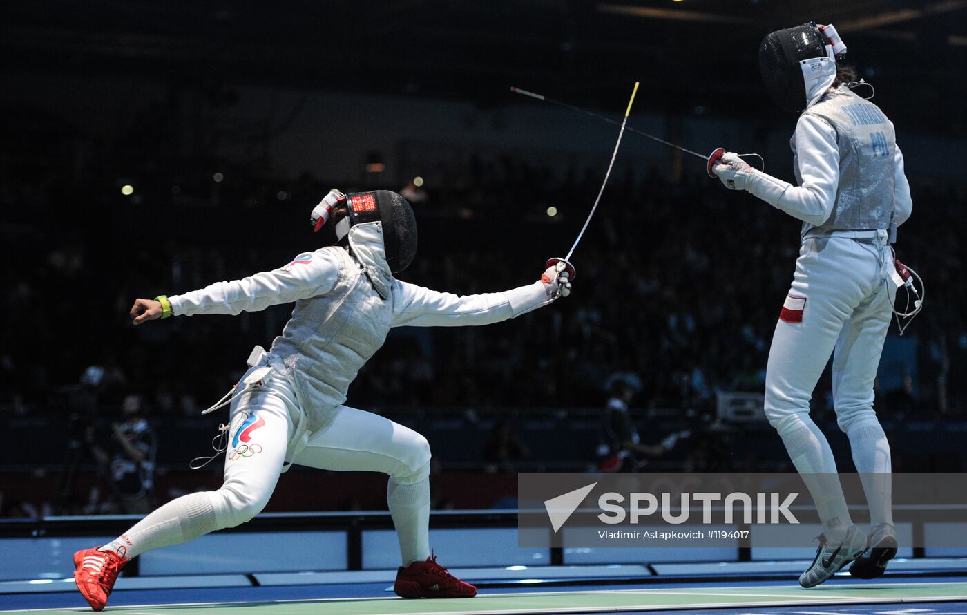 Olympics 2012 Fencing. Women's Foil