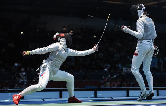 Olympics 2012 Fencing. Women's Foil