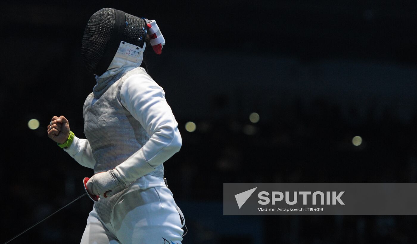 Olympics 2012 Fencing. Women's Foil