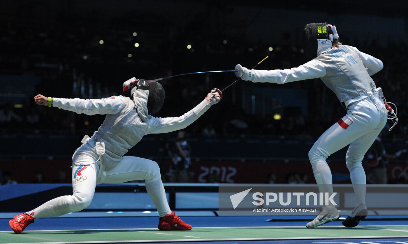 Olympics 2012 Fencing. Women's Foil